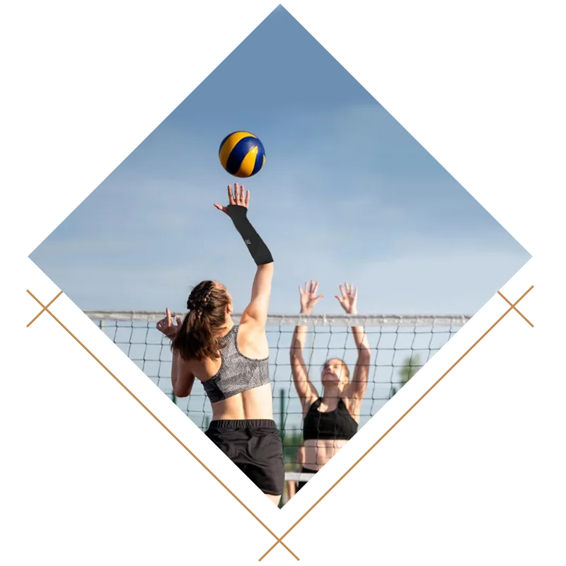 Volleyballausrüstung
