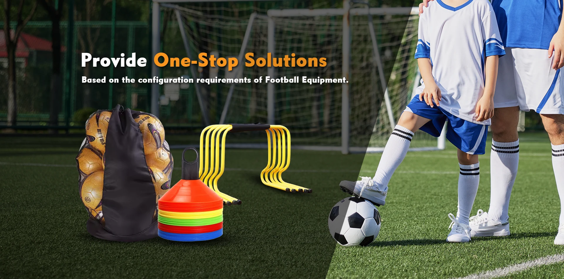 China-Fußballausrüstung