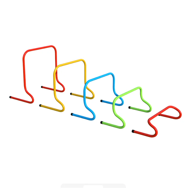 Hürden für das Fußballtraining