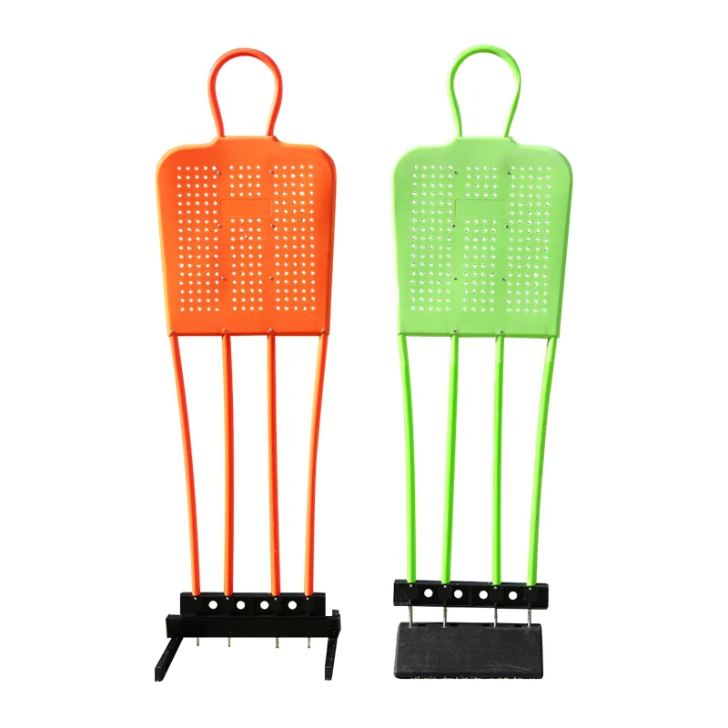 Fußballtrainings-Fußballschaufensterpuppe mit Gummibasis